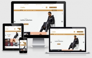 eCommerce LEATHER Cloathing