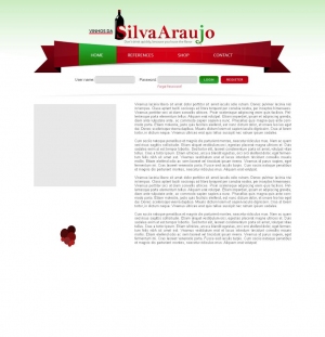 Website Whinos DaSilva Design Study