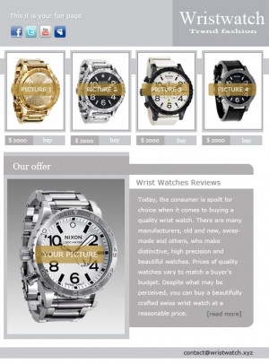 Facebook Fanpage Shop 03