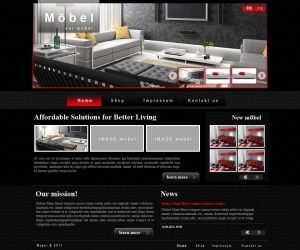 Furniture store website