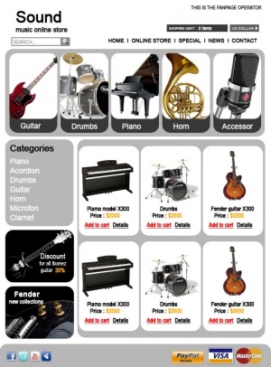 Facebook Fanpage Shop 12