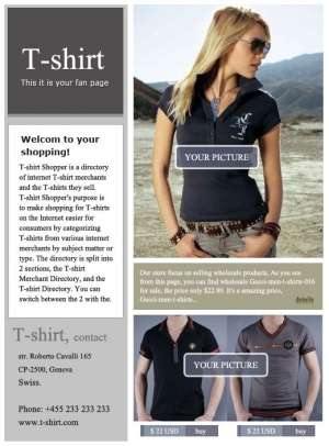 Facebook Fan Page Clothes 06