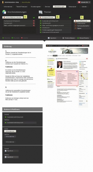Website Columbia Law List - Admin Panel