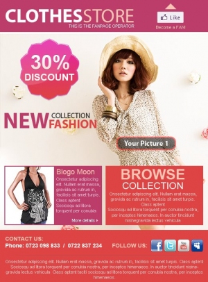 Facebook Fan Page Clothes 02