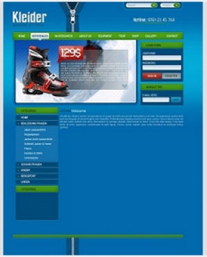 eCommerce Outdoor Shop